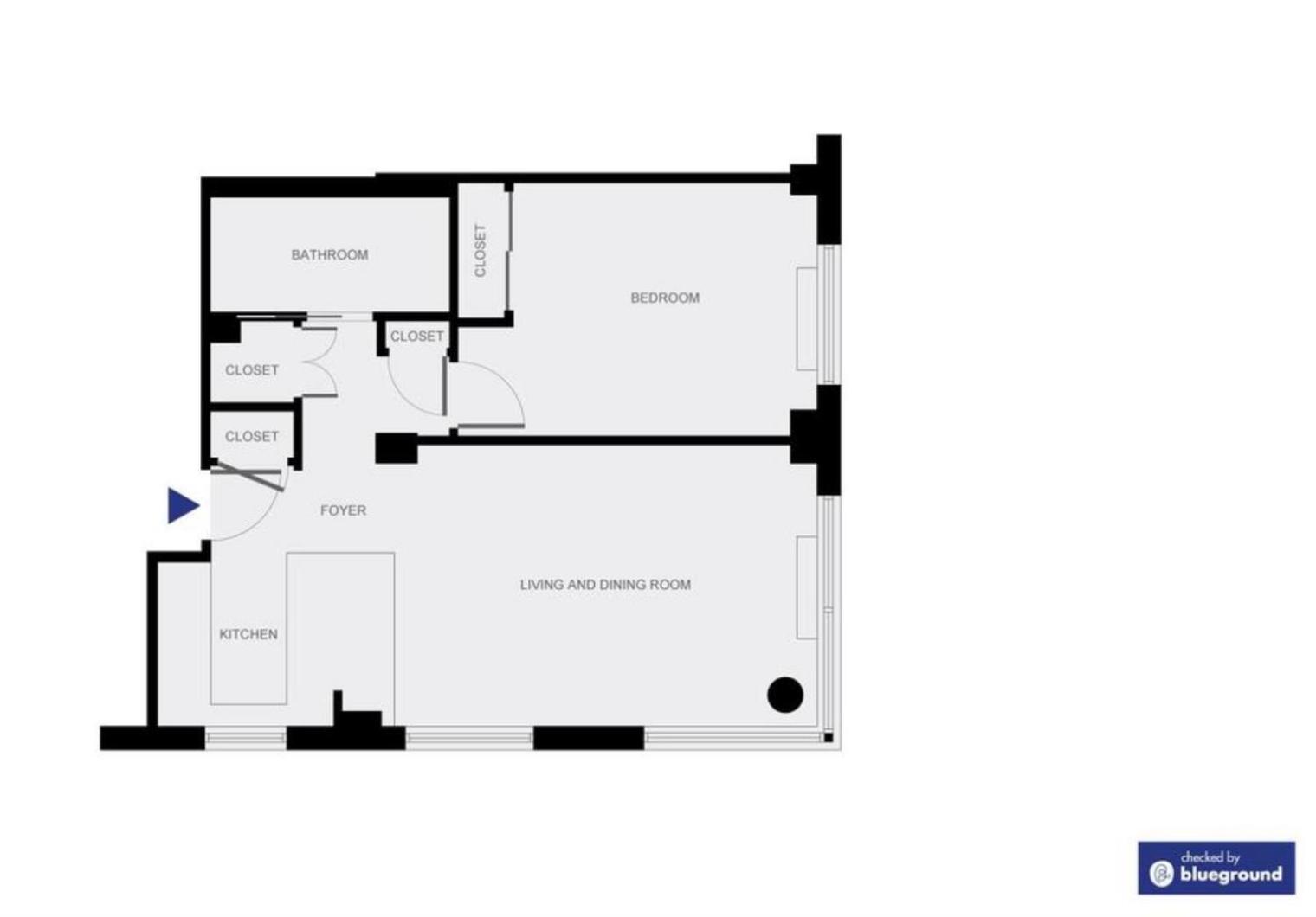 E Village 1br W Doorman Gym Nr Union Sq Nyc-10 *
