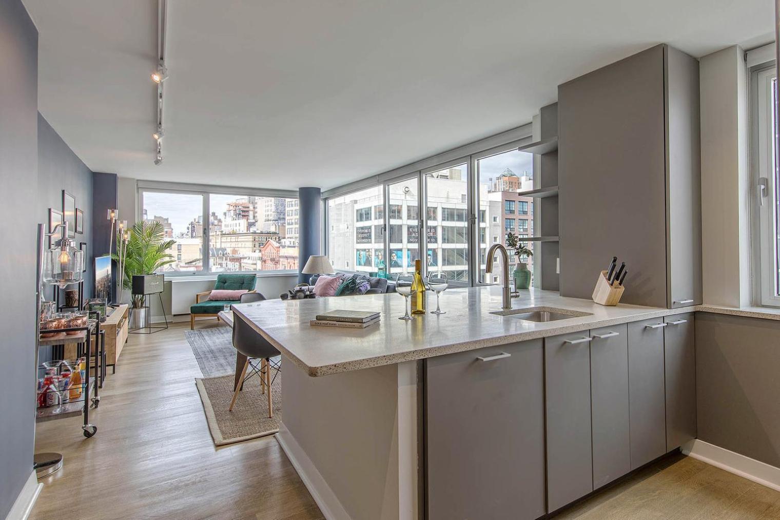 E Village 1br W Doorman Gym Nr Union Sq Nyc-10 Apartment